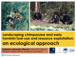 Landscaping chimpanzee and early hominin tool-use and resource exploitation – an ecological approach